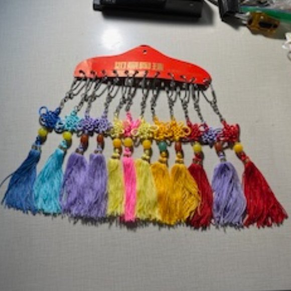 New Key Chains with Chinese Knots - Picture 1 of 1